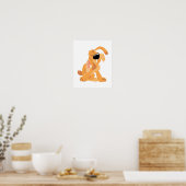 Poster chien à gratter drôle (Cuisine)