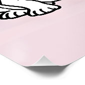 Poster Chien à la mode à Paris (Coin)