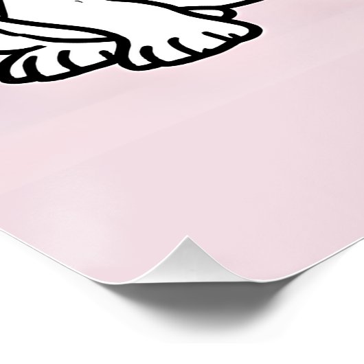 Poster Chien à la mode à Paris (Coin)