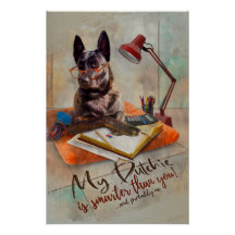 Chien à mâchoires intelligent