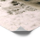 Poster Chien à neige 2 (Coin)