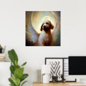 Poster Chien Angel (Bureau à domicile)