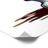 Poster Chien anthropomorphique et son animal de compagnie (Coin)