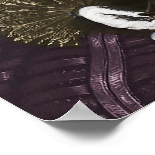 Poster Chien antique (Coin)