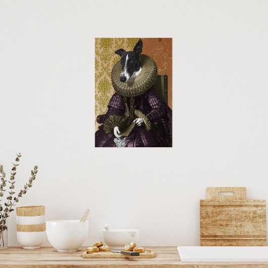 Poster Chien antique (Cuisine)