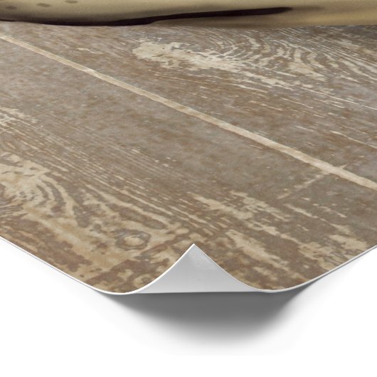 Poster Chien Au Vin Jaune Labrador (Coin)