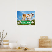 Poster Chien avec Dandelion (Cuisine)