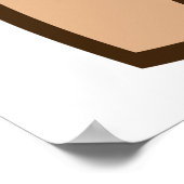 Poster Chien avec os (Coin)