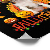 Poster Chien beagle Hallothanksmas Halloween Thanksg (Coin)
