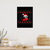 Poster Chien berger allemand Noël (Cuisine)