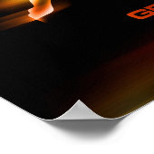 Poster Chien berger allemand - poésie en mouvement (Coin)