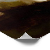 Poster Chien Berger Blanc Suisse (Coin)