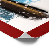 Poster Chien Boxer (Coin)