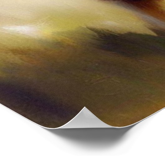 Poster Chien breton (Coin)