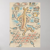 Poster Chien, chat et souris (Devant)