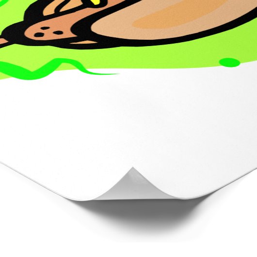 Poster Chien chaud (Coin)