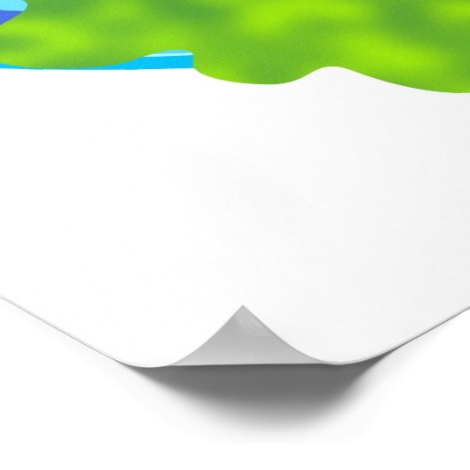 Poster Chien chaud (Coin)