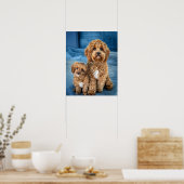 Poster Chien Chien Chien Chien Chien Chien Chien adorable (Cuisine)