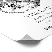 Poster Chien Chien Chien Chien Mariage Signature Boire Si (Coin)