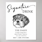 Poster Chien Chien Chien Chien Mariage Signature Boire Si (Devant)