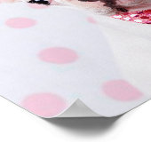 Poster Chien-chien français Chien-chien avec Pois (Coin)