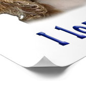 Poster Chien chiot (Coin)