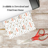 Poster Chien chiot Anniversaire Snack do-it-yourself Étiq