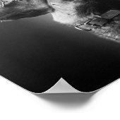 Poster Chien classe fumer une cigarette (Coin)