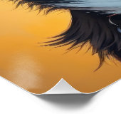 Poster Chien Cool avec Lunettes de Soleil (Coin)