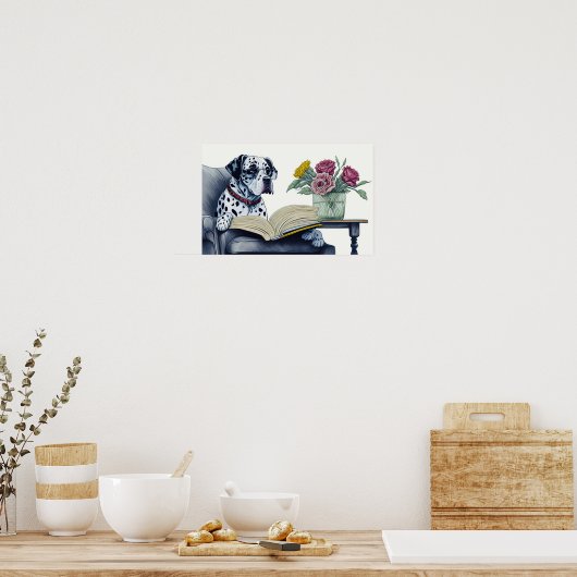 Poster Chien dalmate (Cuisine)