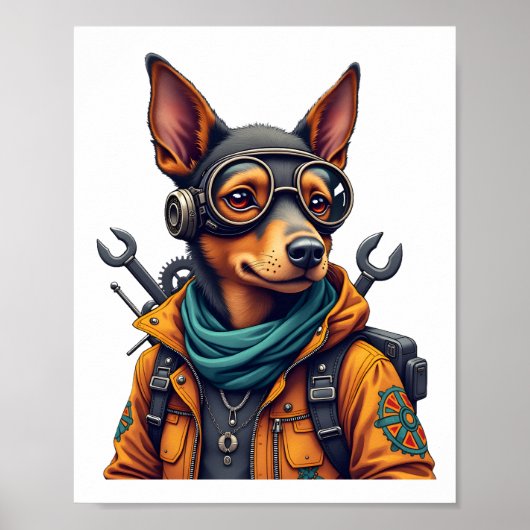 Poster Chien d'aventure (Devant)
