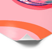 Poster Chien de ballon rose (Coin)