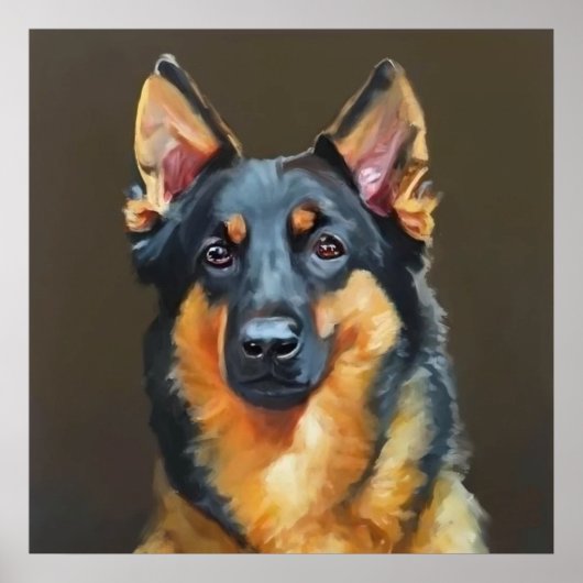 Poster Chien de Beauceron (Devant)