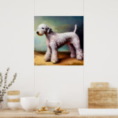Poster Chien de Bedlington Terrier (Cuisine)