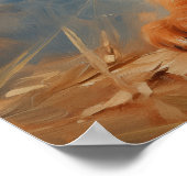 Poster Chien de berger allemand chiot (Coin)