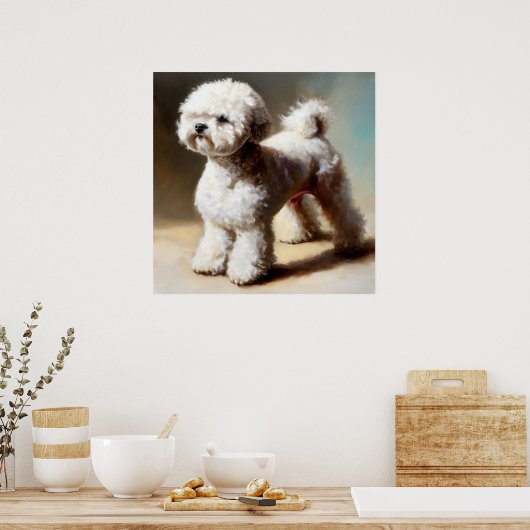Poster Chien de Bologne (Cuisine)
