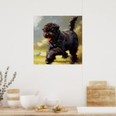 Poster Chien de Bouvier des Flandres (Cuisine)