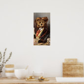Poster Chien de classe supérieure (Cuisine)