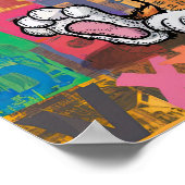 Poster Chien de dessin (Coin)