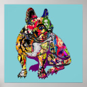 Poster Chien de Graffiti (Devant)