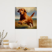 Poster Chien de la baie de Chesapeake (Cuisine)