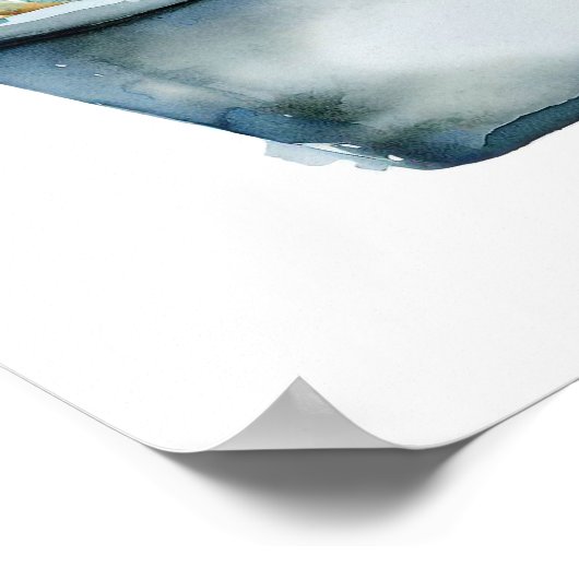 Poster Chien de Labradoodle (Coin)