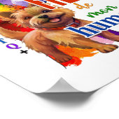 Poster Chien de Norwich Terrier (Coin)