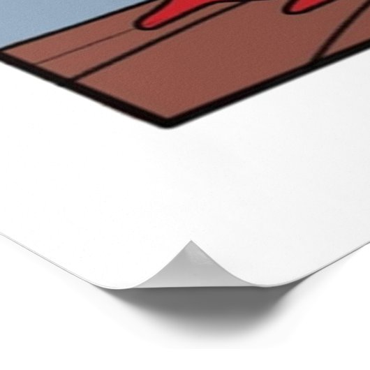 Poster Chien de sagesse (Coin)