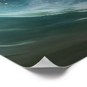 Poster Chien de surf (Coin)