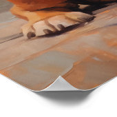 Poster Chien de taureau français (Coin)