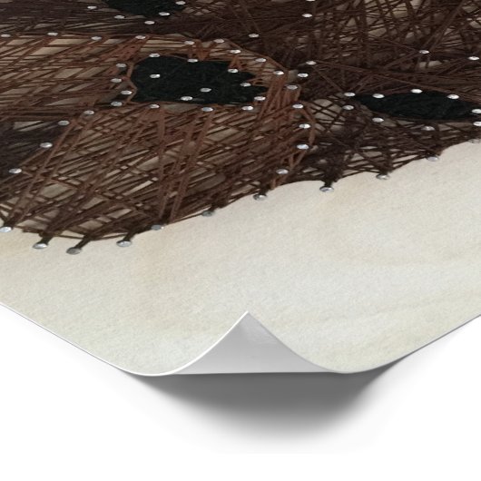 Poster Chien de taureau français (Coin)