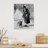 Poster Chien de taureau français, années 1920 (Cuisine)