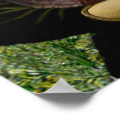 Poster Chien de taureau français (brindle) - Mona Lisa (Coin)