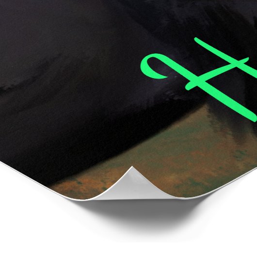 Poster Chien de Terre-Neuve (Coin)